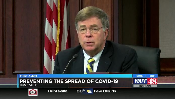 Mayor Battle: Huntsville to follow ADPH, CDC guidance on any ‘shelter in place’ order