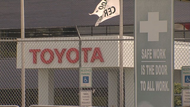 Workers return to Huntsville Toyota plant for first time in over a month