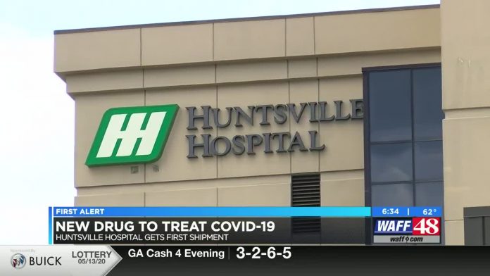 Huntsville Hospital receives first shipment of remdesivir to fight COVID-19