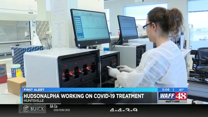HudsonAlpha recruiting Huntsville Hospital patients to develop COVID-19 treatment