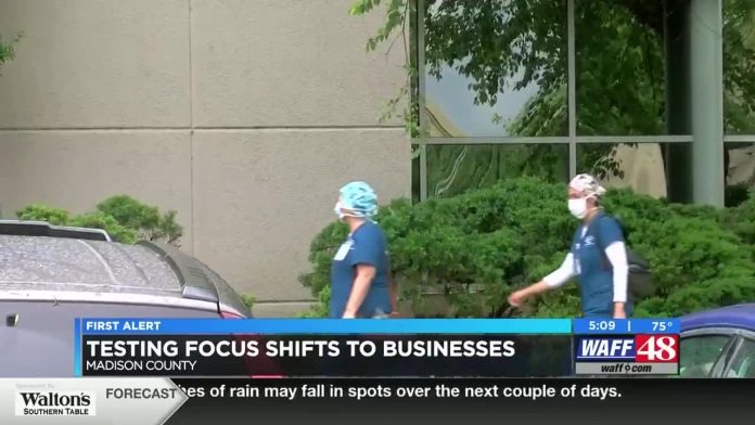 Huntsville Hospital offers COVID testing for businesses
