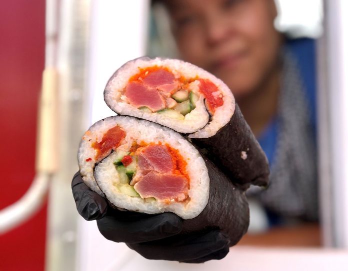 Sushi burritos are now a thing in Huntsville