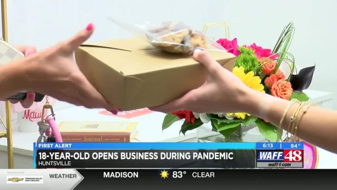 18-year-old opens business during coronavirus pandemic