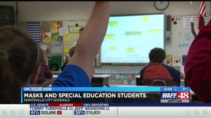 Huntsville schools discuss mask requirement for special education students