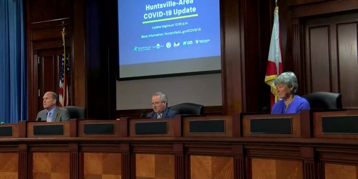 Huntsville officials issue COVID-19 update on Wednesday