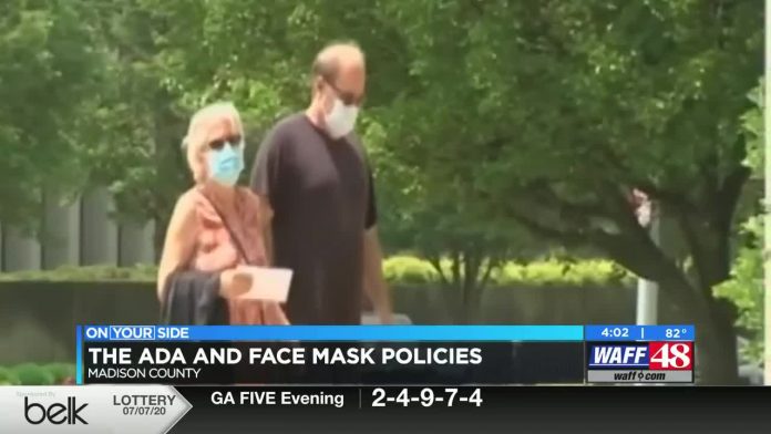The ADA and face mask policies