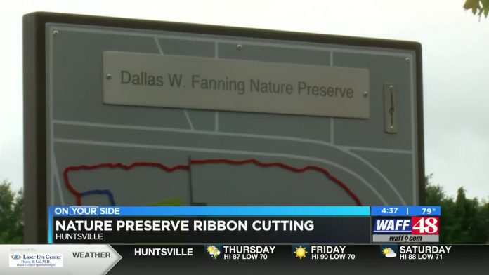 New nature preserve opens in Huntsville