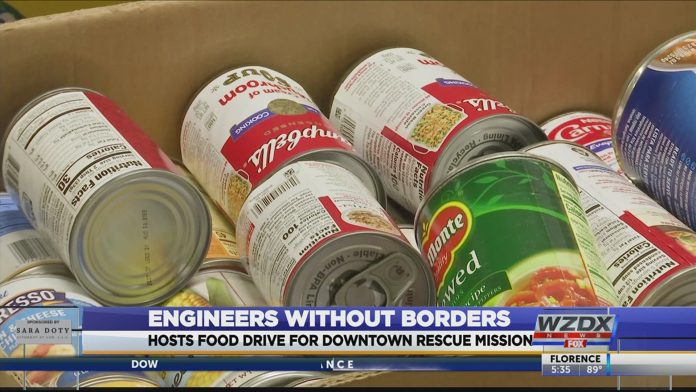 Engineers Without Borders hosting food drive for Downtown Rescue Mission