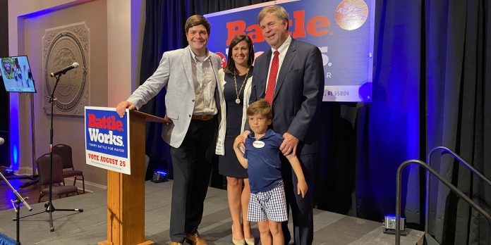 Mayor Tommy Battle cruises to reelection in Huntsville