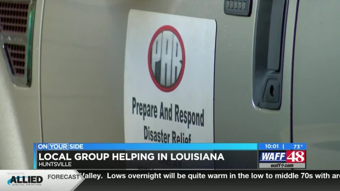 Huntsville volunteer group makes preparations to help people impacted by Hurricane Laura