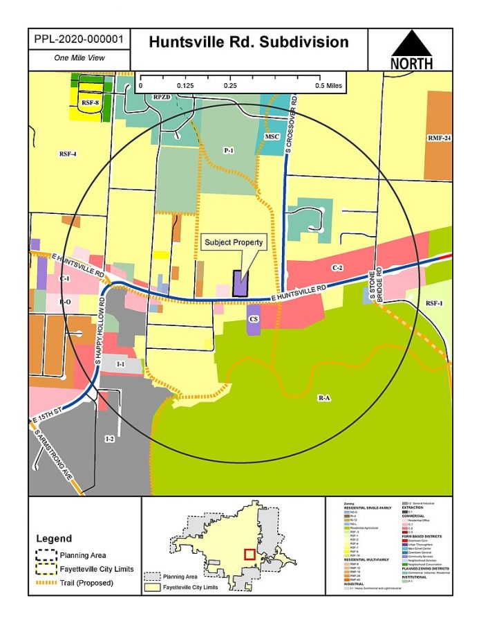 Plan for homes, limited business approved near Huntsville and Crossover roads in Fayetteville