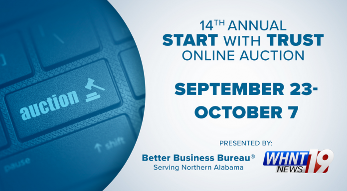 BBB Start with Trust Online Auction begins Wednesday