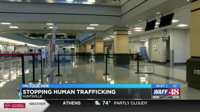 Huntsville International Airport works to stop human trafficking