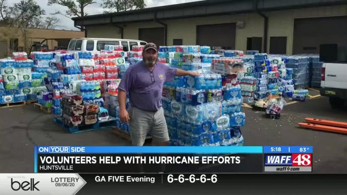 American Legion in Huntsville helping hurricane victims in Louisiana