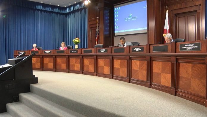 Huntsville City Council honors Eula Battle during Thursday's meeting