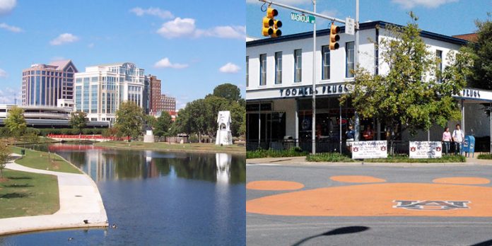 Huntsville, Auburn named in list of 100 best places to live for 2020