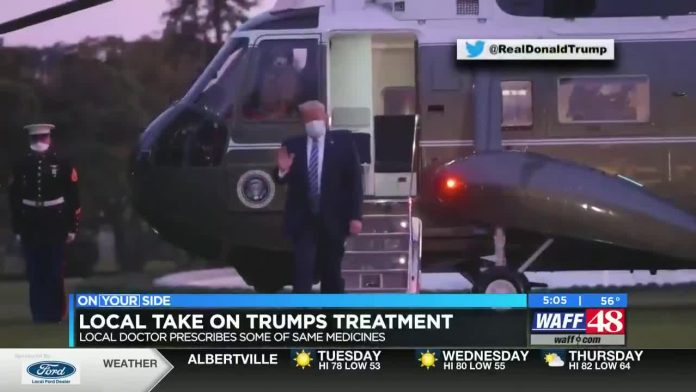 Huntsville infectious disease expert talks Trump’s treatment and recovery