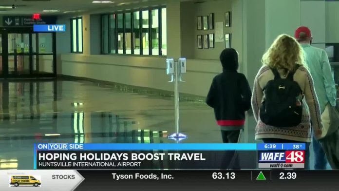 Holiday travel should provide much needed boost to Huntsville International Aiport