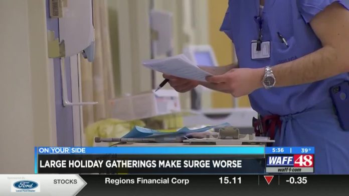 Huntsville infectious disease expert warns about holiday gatherings
