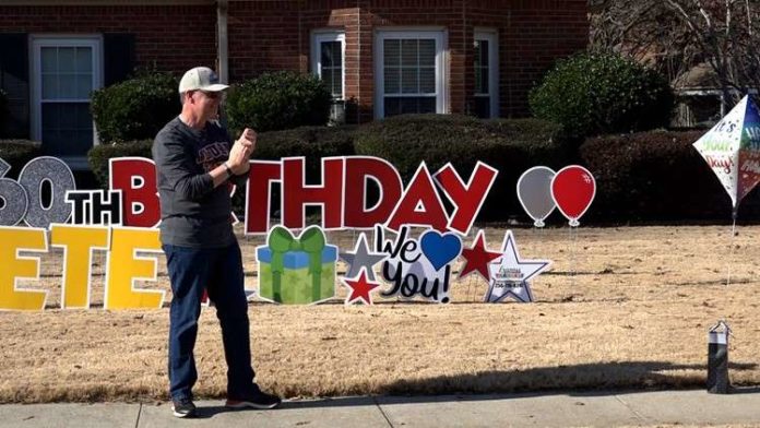 People in Huntsville aren't letting the pandemic stop them from celebrating a very special man