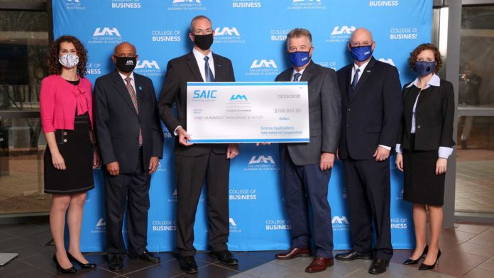 SAIC continues to support the UAH College of Business with $100K gift