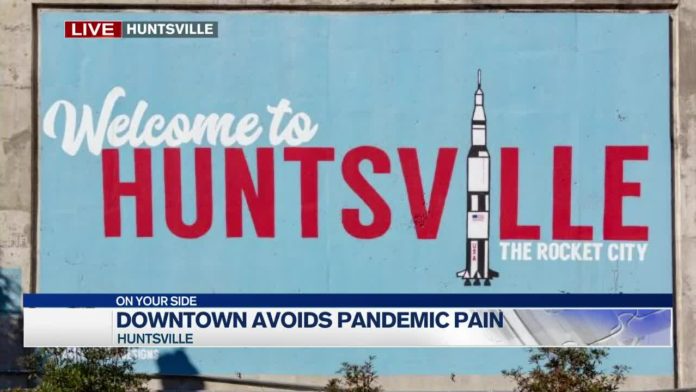Downtown Huntsville Avoids Pandemic Pain