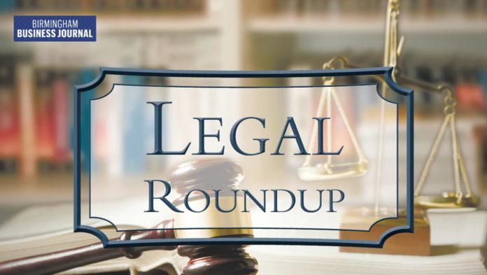 Legal roundup: Sirote & Permutt grows Huntsville office with new hire and more