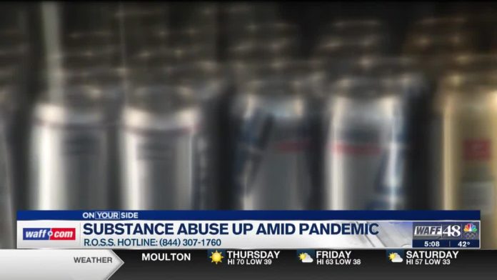 Substance abuse up amid the pandemic